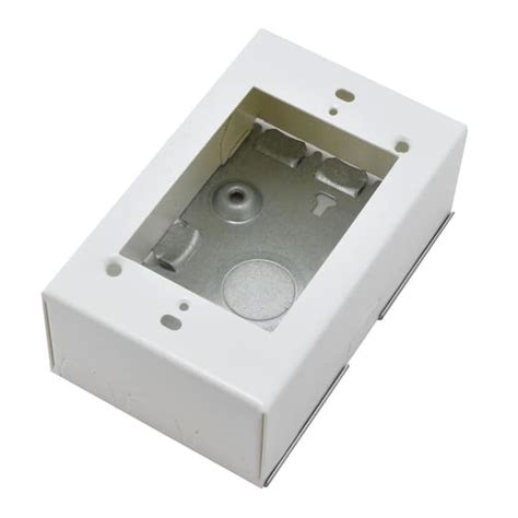 Wiremold 700 Metal White Raceway Electrical Box 